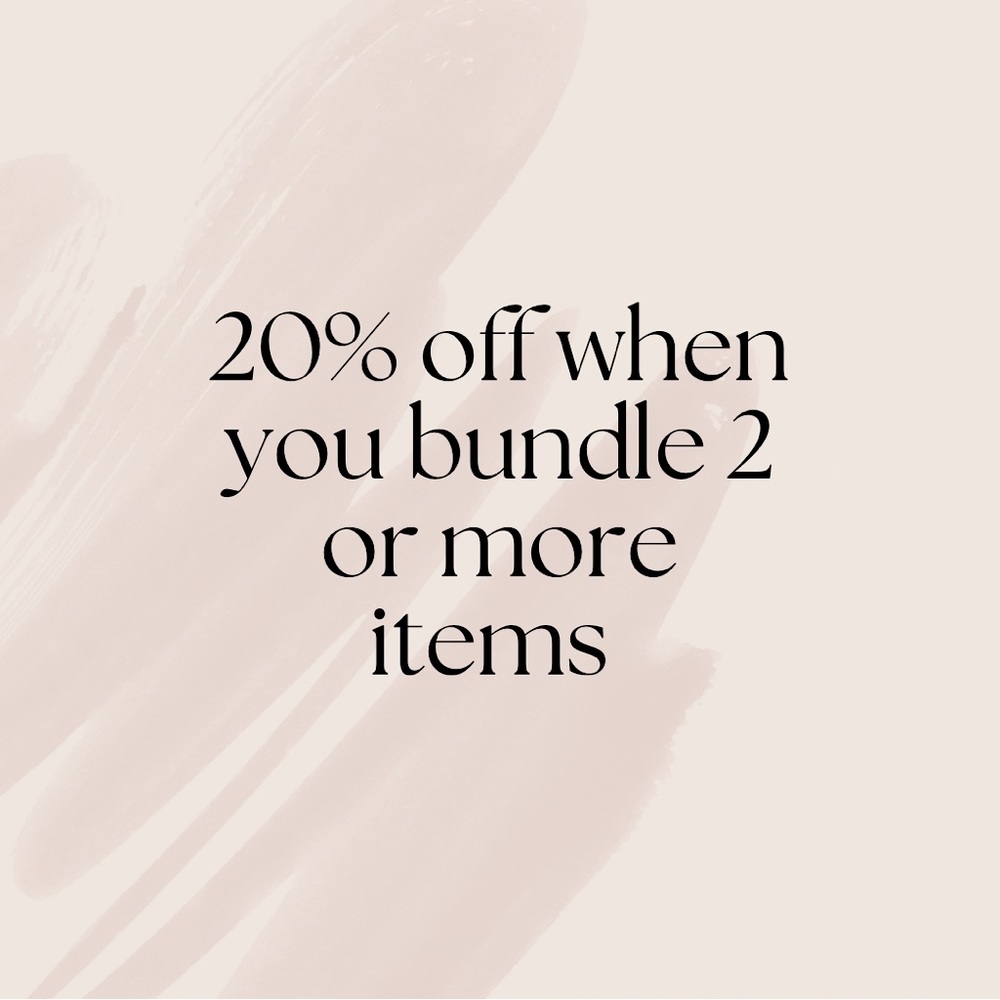 20% off bundles